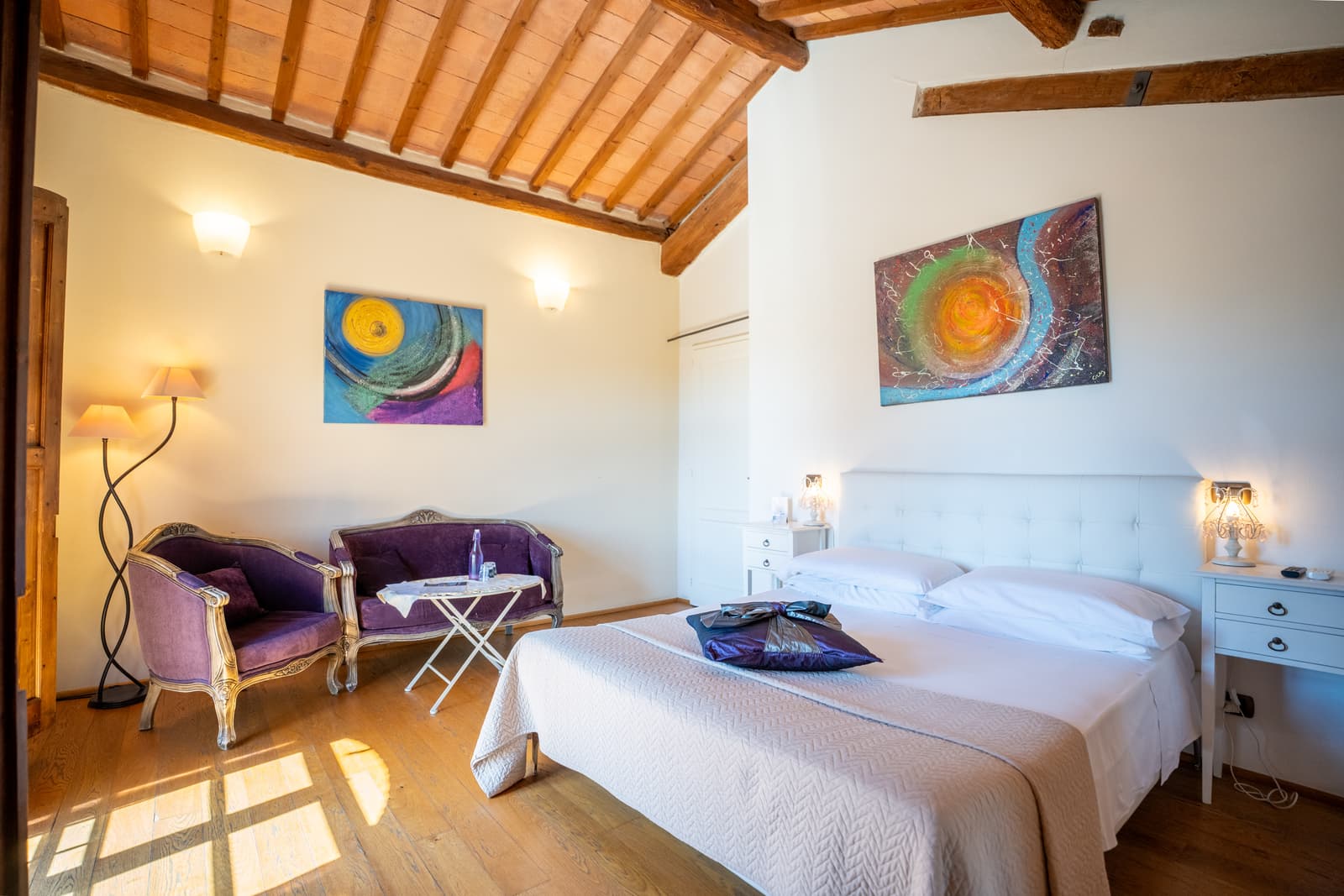 Suite Milena — l'angolo relax — L'Albero di Gamelì